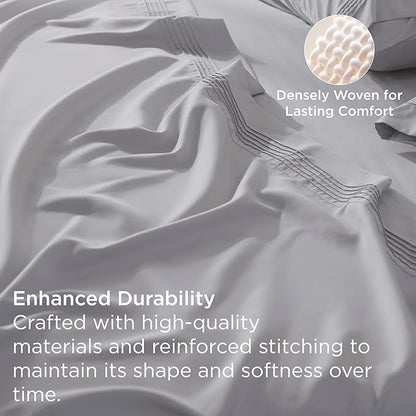 Bedsure Twin XL Sheets Dorm Bedding, GentleSoft Breathable Extra Long Twin - Image 6