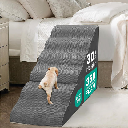 dog stairs for high beds 30-36 inches tall, main product view