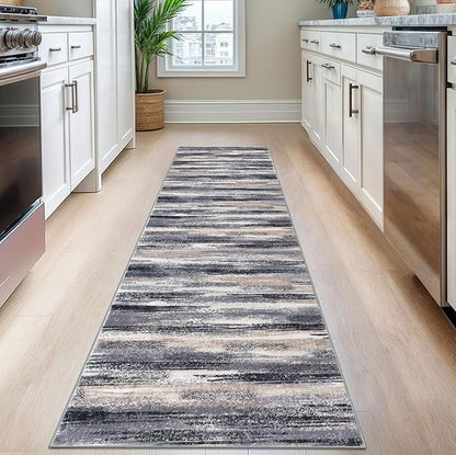 Modern Abstract Runner Rug 2.6x8 - Image 2