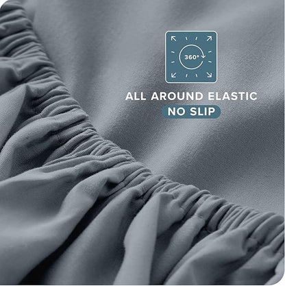 Bare Home Split Head Flex King Sheet Set - Image 7