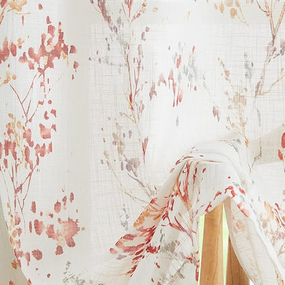 Treatmentex White Semi Sheers Curtains - Image 9