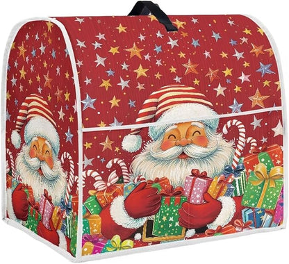 Christmas Stand Mixer Cover Dust Cover Santa Claus Red Stand Mixer Covers by HUISEFOR