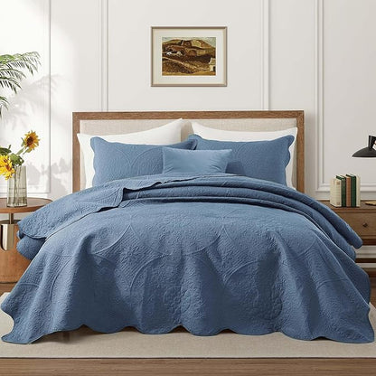 IR Imperial Rooms 8 Pack Quilt King Size Bedding - Image 2