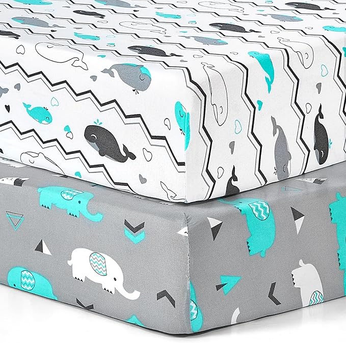 BROLEX Baby Fitted Crib Sheets: Kid Crib Sheets by BROLEX