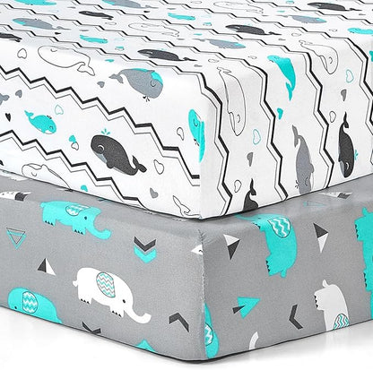 BROLEX Baby Fitted Crib Sheets: Kid Crib Sheets by BROLEX