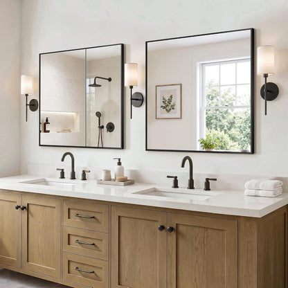 bathroom vanity mirrors for over sink, 2 pack, view 9