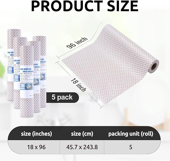 RAY STAR 18X96 Inch Shelf Liner - Image 5