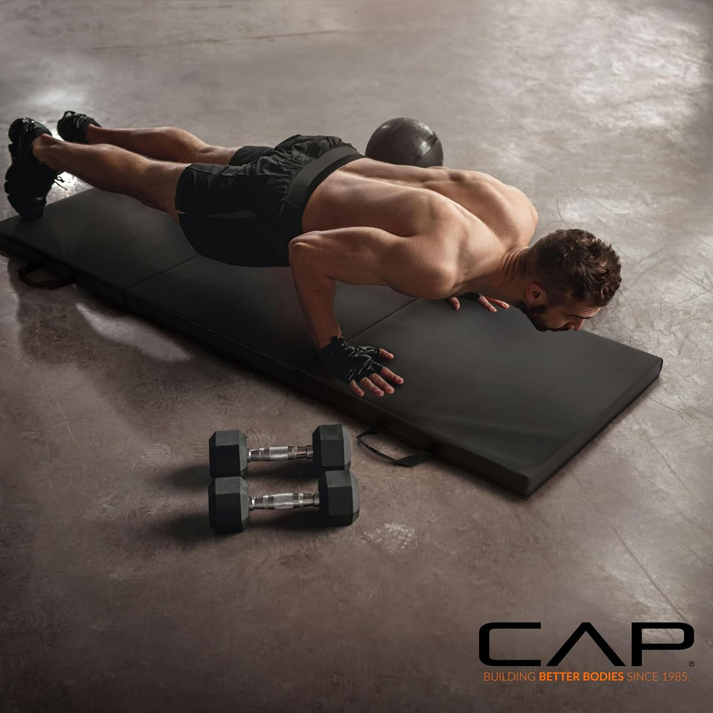 CAP Barbell All Purpose Folding Anti Tear Exercise Training Aerobic Fitness G...