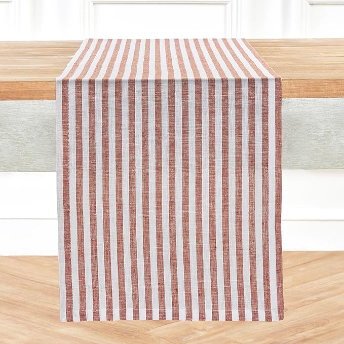 Solino Home Linen Table Runner 60 Inches by SolinoHome