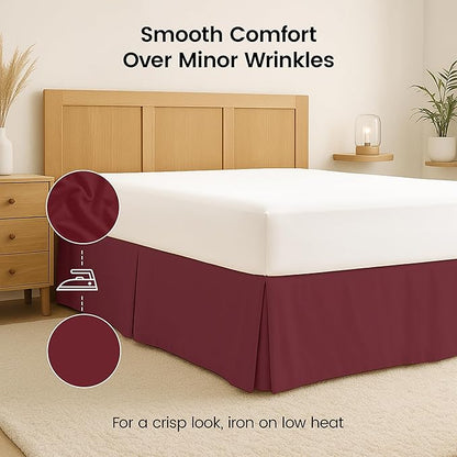Utopia Bedding Twin Bed Skirt - Image 5