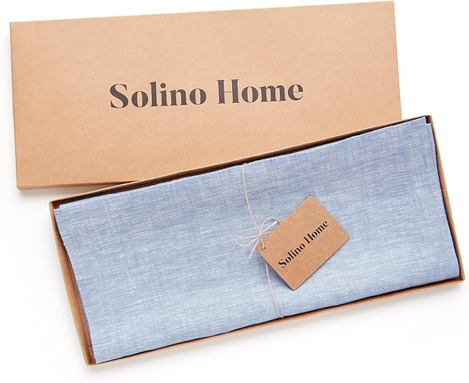 Solino Home Linen Table Runner 72 Inches Long - Image 5