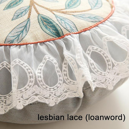 Floral Throw Pillow Covers, Cottage Rustic - Image 5