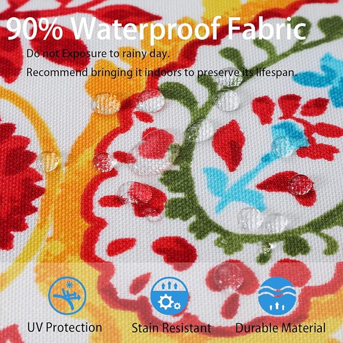 Water Resistant Outdoor Lumbar Pillows - Image 7