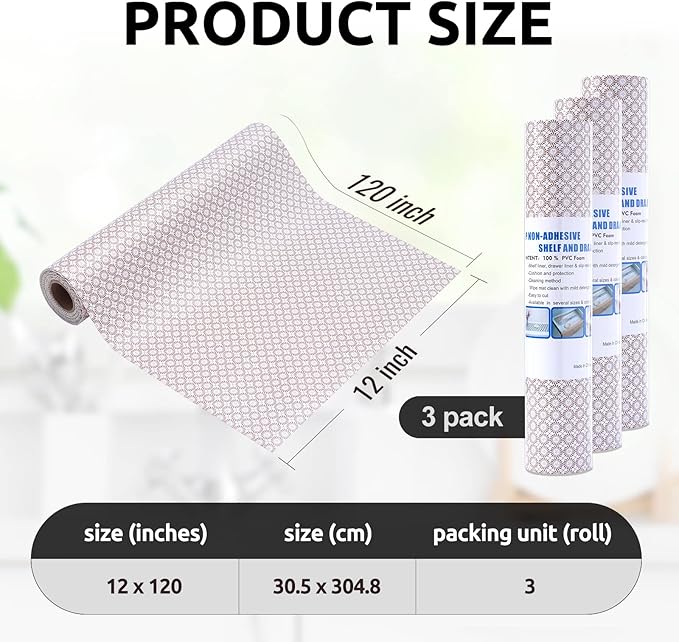 RAY STAR 12X120 Inch Shelf Liner - Image 5
