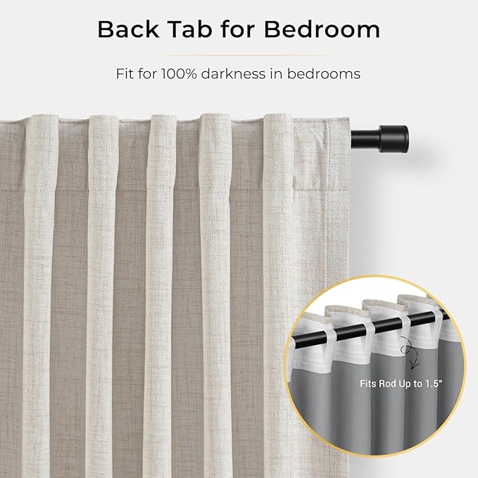 INOVADAY 100% Blackout Curtains - Image 4