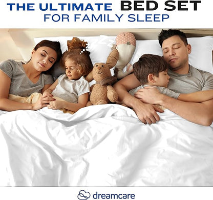 DREAMCARE California King Sheet Sets – 4 pcs Cooling Sheets – up to 21” Deep - Image 9