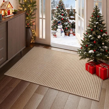 2x3 ft Indoor Door Mat Entryway Rug Non Slip Woven Washable Area Rugs Kitchen by YDKGL