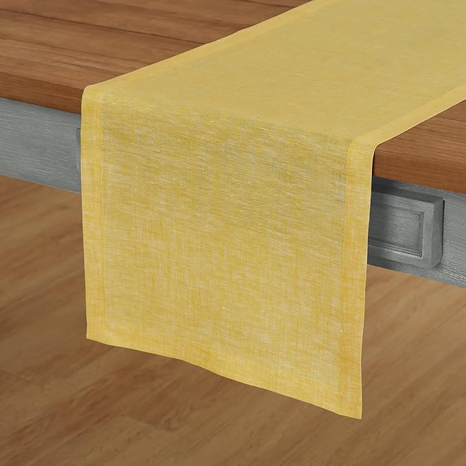 Solino Home Linen Short Table Runner 48 Inches by SolinoHome