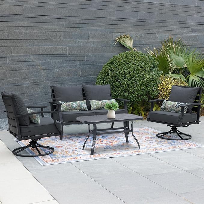 Aoodor Outdoor Chair Cushion, 22 x 24 Inch Water-Resistant, Fade-Resistant - Image 3