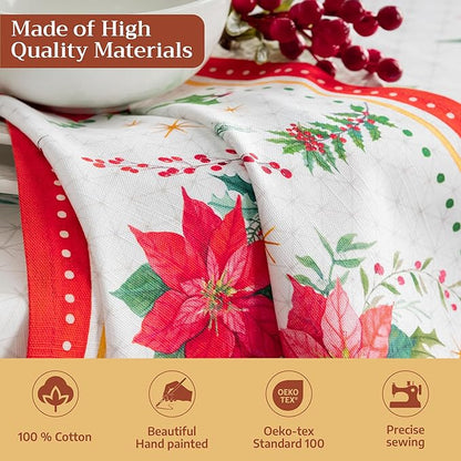 Maison d' Hermine Cloth Napkins Set of 4 100% Cotton - Image 3