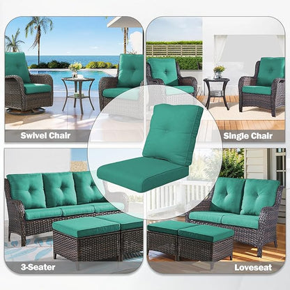 Rilyson Patio Cushions for Outdoor Furniture - Image 7