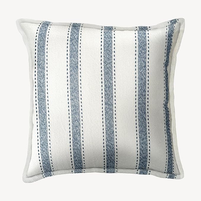 SanVia Scandi Nest Premium Cotton Throw Pillow Covers, 20 x 20 Inches, by SanVia