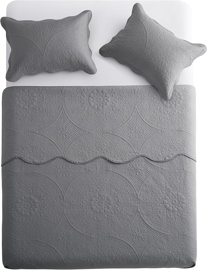 IR Imperial Rooms Twin Quilt Bedding Set Size + 1 Pillow Shams - Image 2