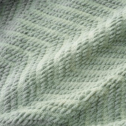 BATTILO HOME Sage Green Throw Blanket - Image 8