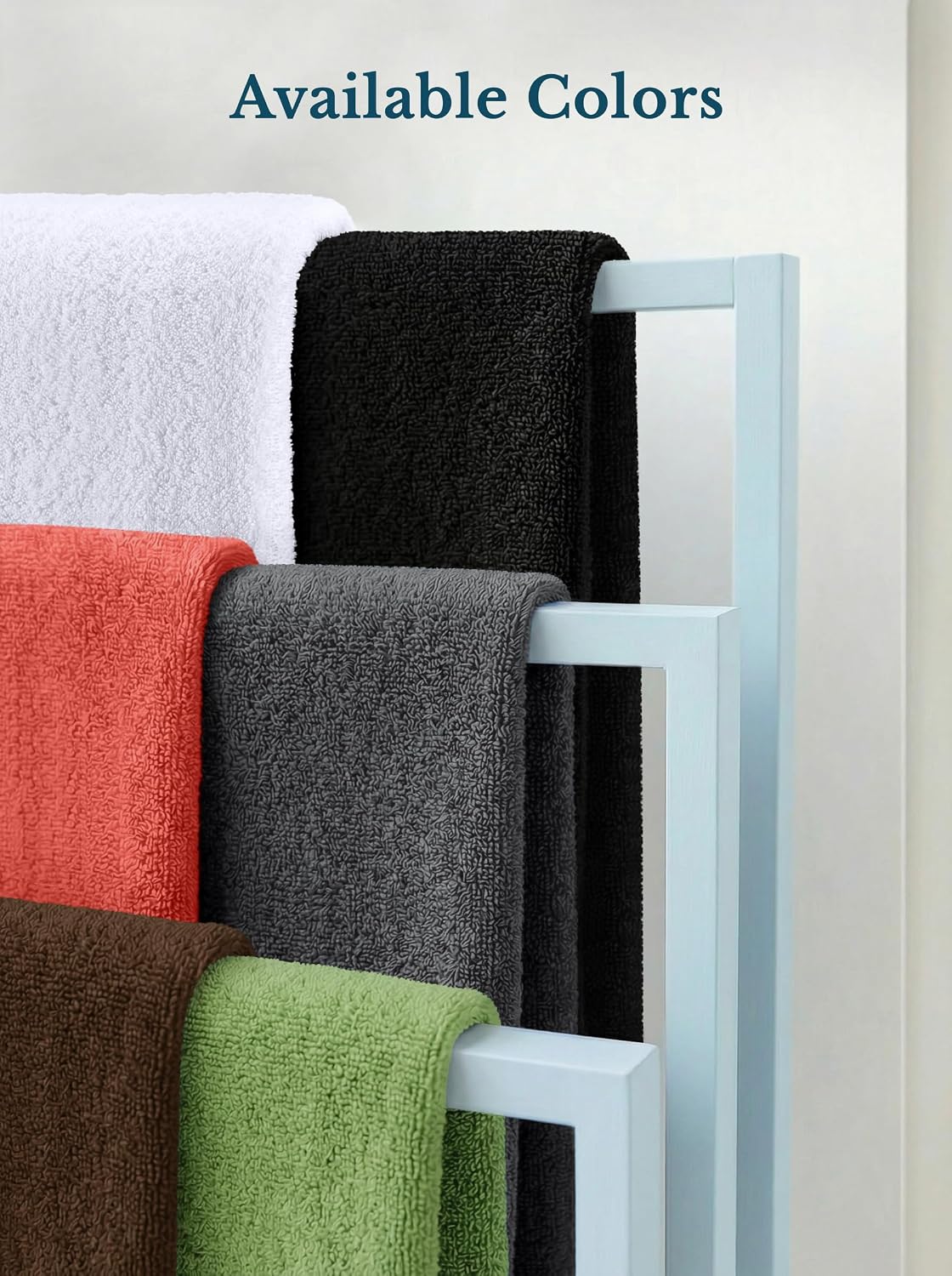 utopia towels 4 pack premium bath towels, 27x54, view 9