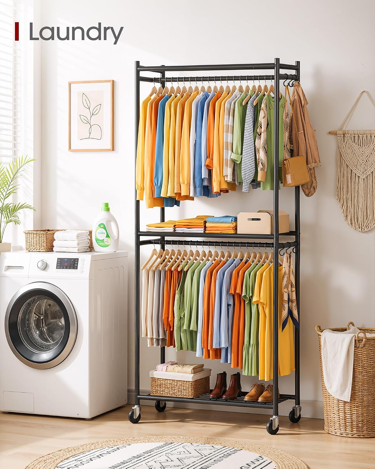 sakugi clothes rack - 33.0" x 12.2" x on a desk or shelf