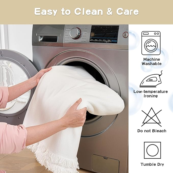 MYSKY HOME Sofa Covers for 2 Cushion Couch L Shaped Couch Cover Washable Couch - Image 6