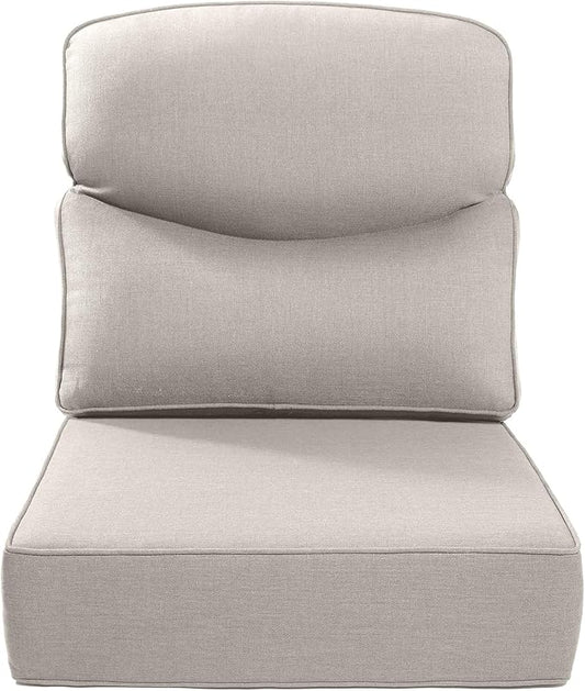 Luxury 22x24/22x25 6-Inch Smile Outdoor Cushions 1 Set by ACTREST