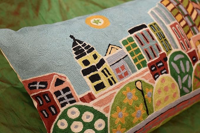 Boston Pillow Cover | Karla Gerard Kennedy Greenway | Boston City Pillowcase | - Image 7