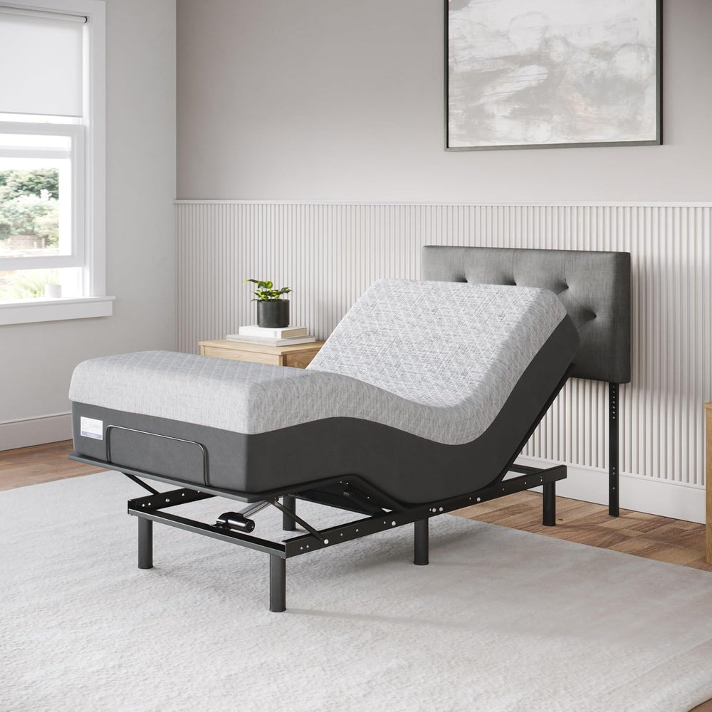 Celestial Sleep Aurora Adjustable Bed Base (Frame Only), Easy Assembly, Head ...