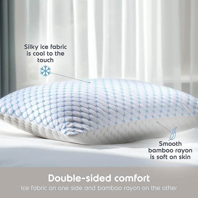 Nestl Cooling Memory Foam Pillow - Image 3