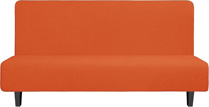 Easy-Going Stretch Futon Slipcover Armless Futon Bed Cover Furniture Protector by Easy-Going