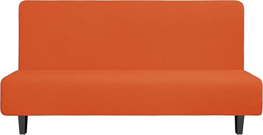 Easy-Going Stretch Futon Slipcover Armless Futon Bed Cover Furniture Protector by Easy-Going