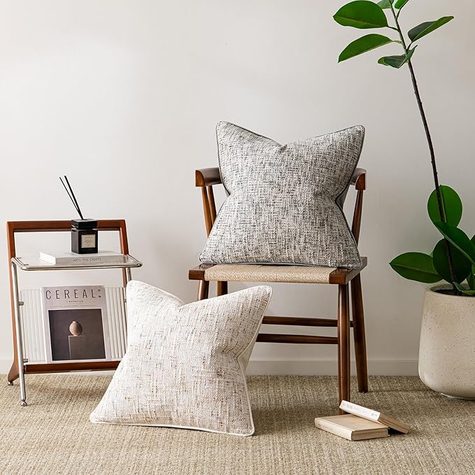 a moment Grey Reversible Pillow Covers 2 Pack - Image 6