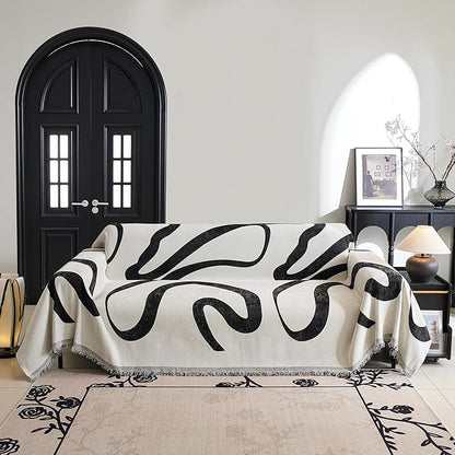 MYSKY HOME Boho Couch Cover Super Soft Couch Covers - Image 2