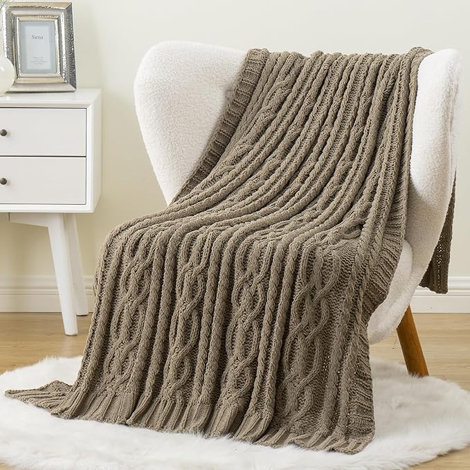 Battilo Camel Tan Throw Blanket - Image 3