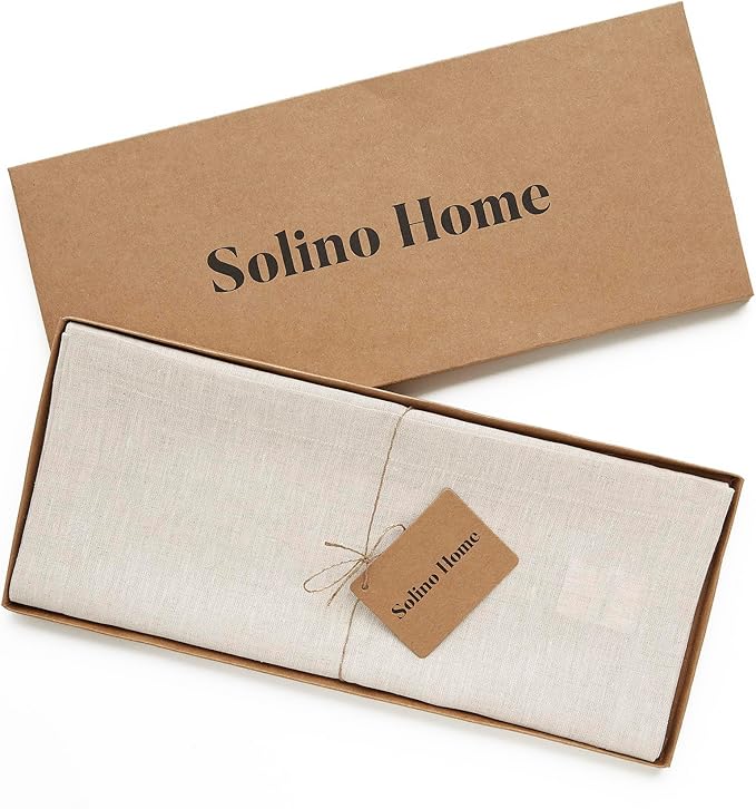 Solino Home Linen Table Runner 90 Inches Long - Image 5