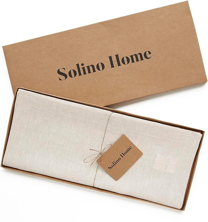 Solino Home Linen Table Runner 72 Inches Long - Image 5