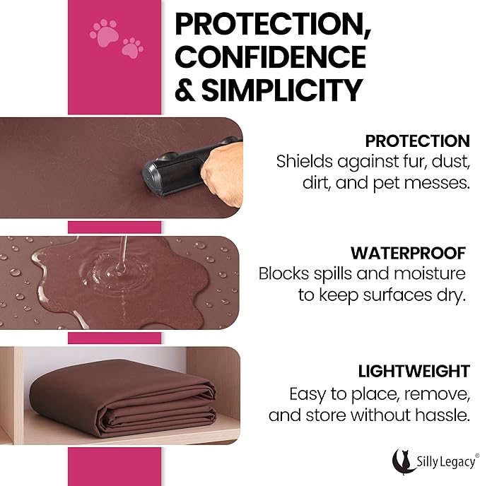 SILLY LEGACY Thin Reversible Waterproof Protective Cover or Liner - Image 5