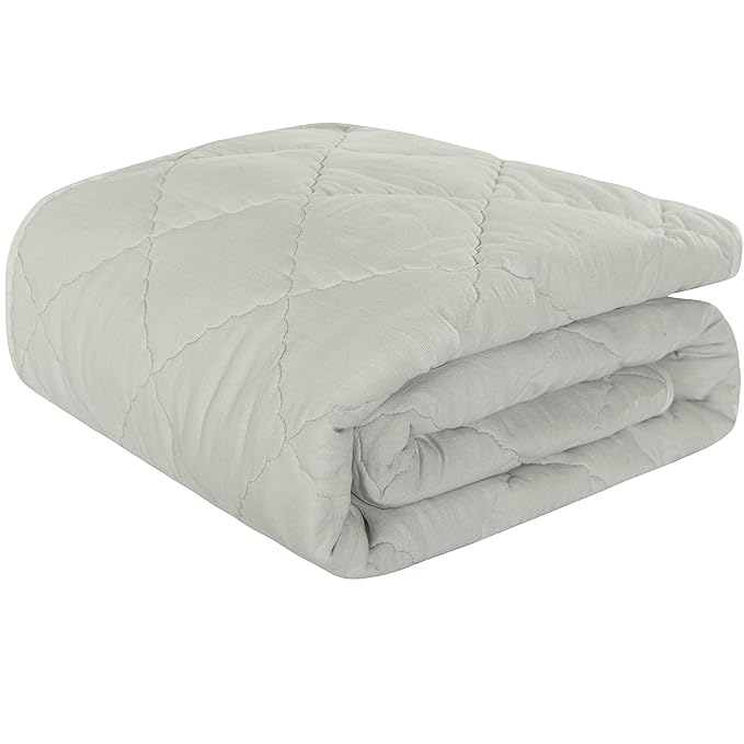 NTBAY Down Alternative Toddler Comforter, Lightweight and Warm Solid Color Baby by NTBAY