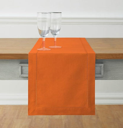 Solino Home Cotton Linen Table Runner 60 Inches by SolinoHome