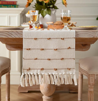 Caflife Boho Table Runner 60 Inchs Long by Caflife