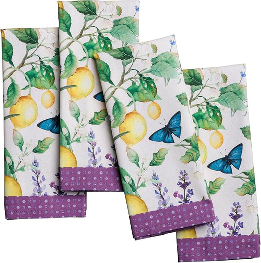 Maison d' Hermine Cloth Napkins Set of 4 100% Cotton Soft & Durable Everyday by MaisondHermine