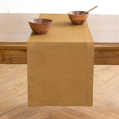 Solino Home Linen Table Runner 90 Inches Long by SolinoHome