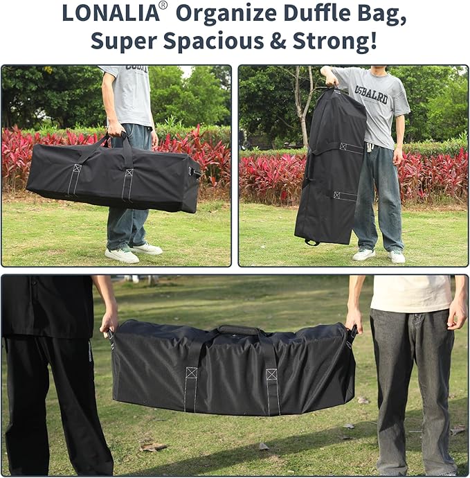 42 Inch Large Duffle Bag for Travel - 116L Extra Large Heavy Duty Duffel Bag - Image 3