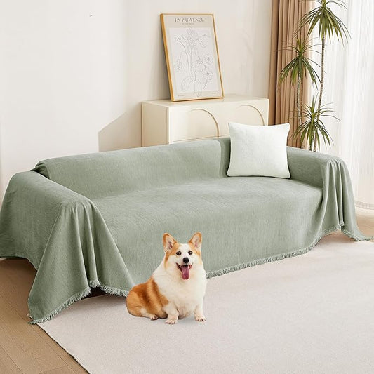 MYSKY HOME Easy Fitted Couch Cover by MYSKYHOME